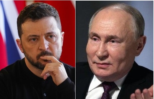 Zelensky and Putin