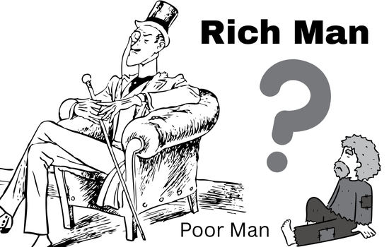The Difference Between Rich Man Poor Man -Featured